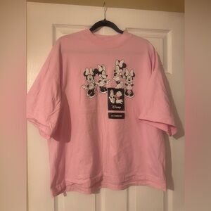 Uniqlo Pink Disney Short Sleeve Tee